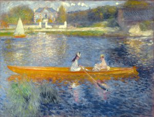 Skiff (La Yole), 1875 od Pierre Auguste Renoir