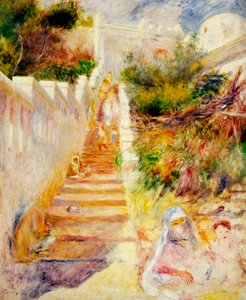 Kroky, Alžír, kolem roku 1882 od Pierre Auguste Renoir
