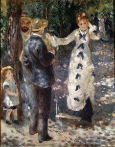 Houpačka od Pierre Auguste Renoir