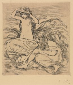 Dva lazebníci od Pierre Auguste Renoir