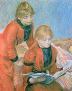 Dvě sestry (pastel) od Pierre-Auguste Renoir