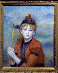 Turista. Obraz Pierra Auguste Renoira (1841-1919) od Pierre Auguste Renoir