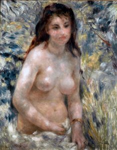 Torzo, účinek slunce od Pierre Auguste Renoir