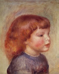 Dětská hlava od Pierre Auguste Renoir