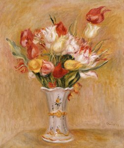 tulipány od Pierre Auguste Renoir