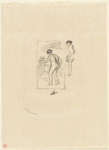 Žena s vinnou révou, 4. varianta od Pierre-Auguste Renoir