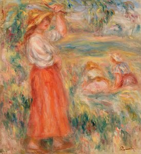 Ženy v polích (Femmes aux champs) od Pierre Auguste Renoir