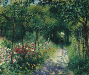 Ženy v zahradě, 1873 od Pierre Auguste Renoir