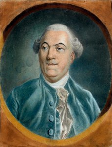 Portrét Jacquese Neckera (1732-1804) Ministr Pastelový obraz od Pierra Baudemanta (1729-1808) Troyes musee des Beaux Arts z 18. století od Pierre Baudemant
