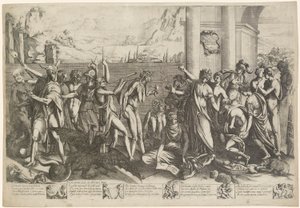 Alegorie na sochařství od Pierre Biard the Younger