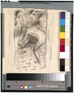 After the Bath, cca 1924 (grafit) od Pierre Bonnard