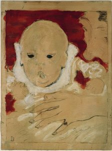 Andrée Bonnard a její syn Jean Terrasse od Pierre Bonnard