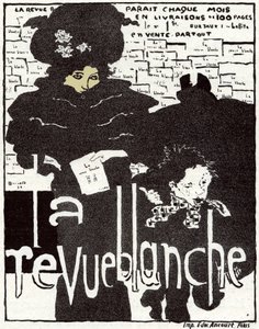 Umění. Revue Blanche. Plakát Pierre Bonnard, Francie od Pierre Bonnard