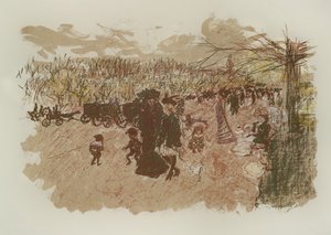 Avenue v Bouloňském lesíku, 198999 od Pierre Bonnard