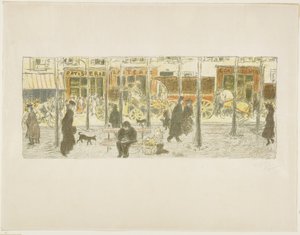 Bulvár od Pierre Bonnard