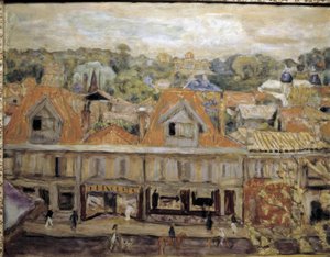 ARCACHON STREET od Pierre Bonnard