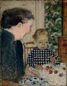 Dítě pojídající třešně, 1895 od Pierre Bonnard
