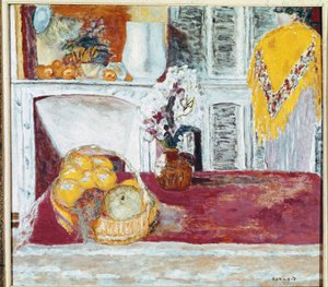 Jídelní kout v Le Cannet (Jídelní kout) od Pierre Bonnard