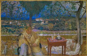 Provensálská konverzace od Pierre Bonnard