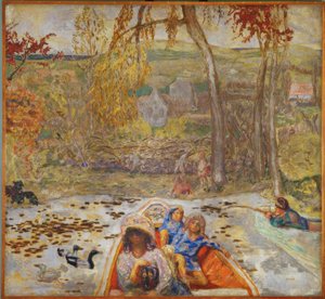 V lodi od Pierre Bonnard