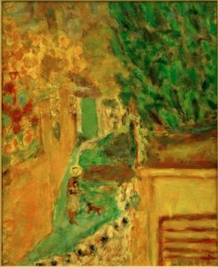 Schodiště v Le Cannet (Treppe v Le Cannet) od Pierre Bonnard