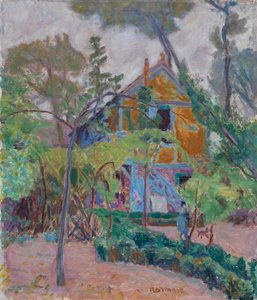 Dům mezi stromy, 1918 od Pierre Bonnard
