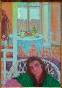Přehledný interiér od Pierre Bonnard