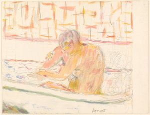 Žena ve vaně od Pierre Bonnard