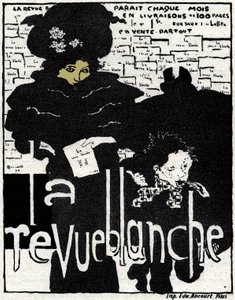 The White Revue, 1896 od Pierre Bonnard