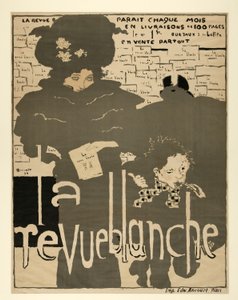 The White Review, pub. 1894 (barevné lito) od Pierre Bonnard