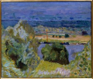 Seina ve Vernonu od Pierre Bonnard