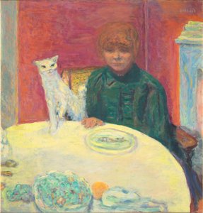 La femme au chat Žena s kočkou, 1912. od Pierre Bonnard