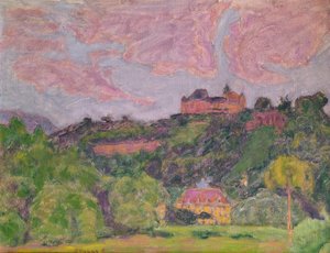 Krajina v Uriage od Pierre Bonnard