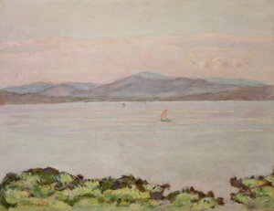 Záliv mezi La Napoule a St. Raphael od Pierre Bonnard