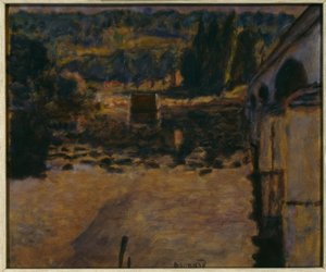 Most ve Vernonu od Pierre Bonnard