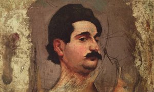 Muž s knírem, kolem 1887-88 od Pierre Bonnard