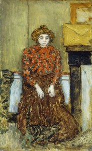 Marthe, kolem roku 1896 (olej na palubě) od Pierre Bonnard