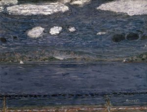 Středomoří – 1941/44 – 48,3 × 63,2 cm – kvaš a tužka na papíře od Pierre Bonnard