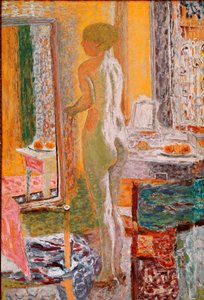 Akt před ledem Obraz Pierra Bonnarda (1867-1947) 1933 Rozm. 152x102 cm Benátky, Galleria d
