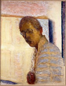 Autoportrét - 1930 (kvaš a tužka na papíře) od Pierre Bonnard