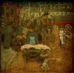 Na Boulevardu od Pierre Bonnard