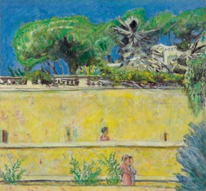 Terasa v poledne, kolem roku 1925 (olej na plátně) od Pierre Bonnard
