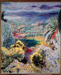 Cannet nebo zátoka Cannes 1935 od Pierre Bonnard