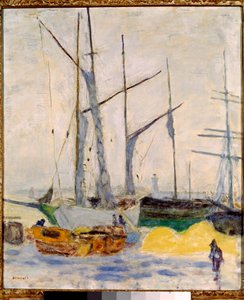 Přístav v Cannes od Pierre Bonnard