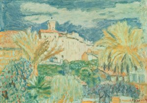 Pohled na Le Cannet, 1920 od Pierre Bonnard