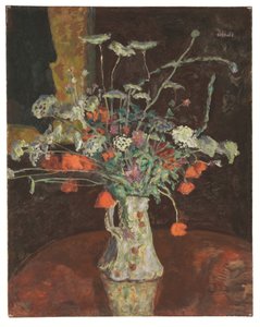 Divoké květiny, deštníky a máky, asi 1912 (olej na plátně) od Pierre Bonnard