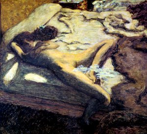 Žena ležící na posteli aneb Indolent Woman, 1899 od Pierre Bonnard