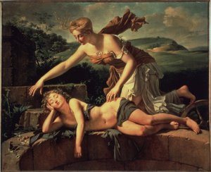 Dítě a štěstí. Obraz Pierra Bouillona (1776 - 1831)