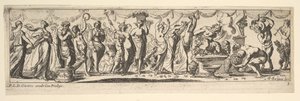 Bachnal, 1615-42. od Pierre Brebiette