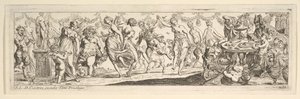 Bachnal, 1615-42. od Pierre Brebiette